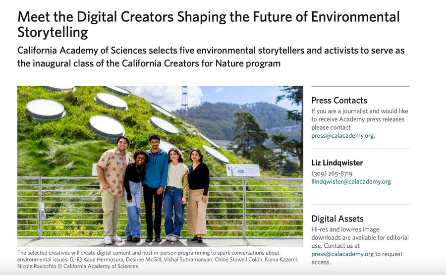 California Creators for Nature